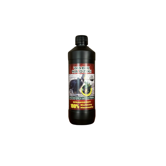 Masals Więcej soków wild boar attractant cream in a 500g container, natural scent for wildlife hunting, shown in the image.