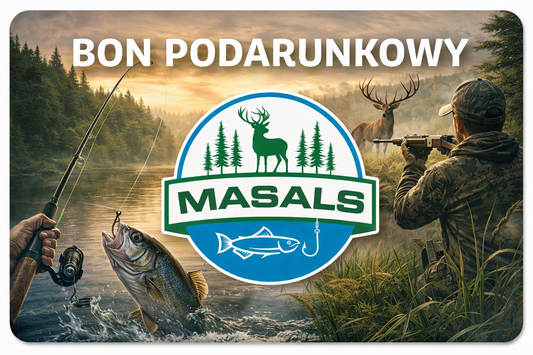 Bon podarunkowy Masals – dla wędkarzy i myśliwych - Masals PL