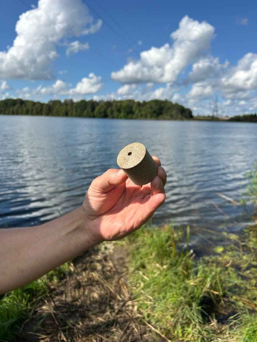 Vulkans - šnypščiantis jaukas žuvims - Masals