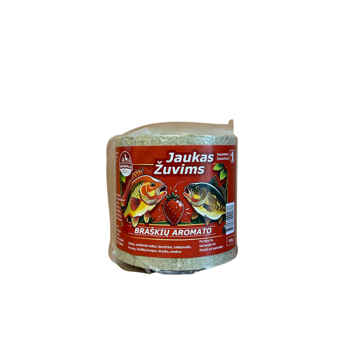 Przynęta dla ryb – aromat truskawkowy, 500 g - Masals PL