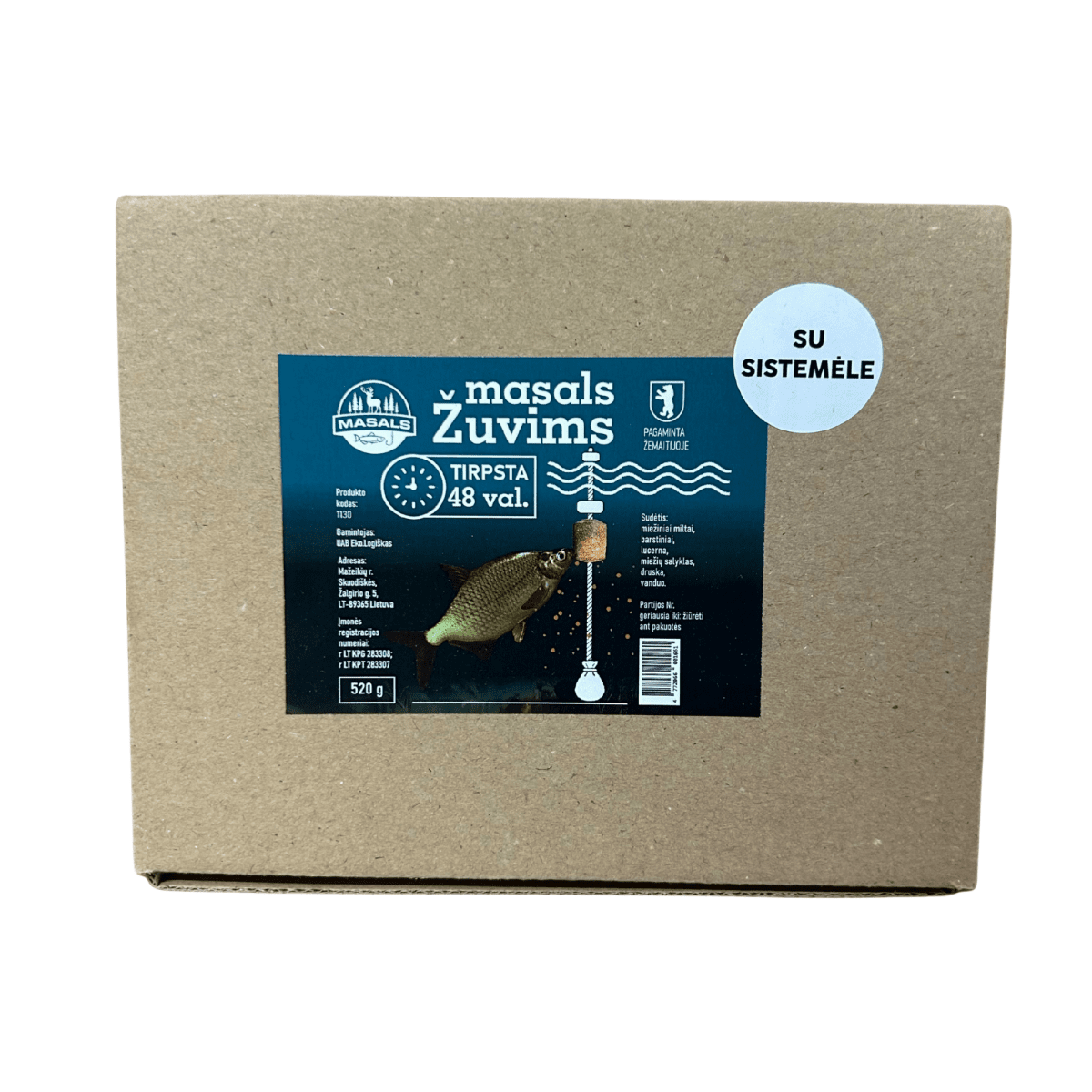 Masals dla ryb + zestaw montażowy – kompletny zestaw wabiący - Masals PL