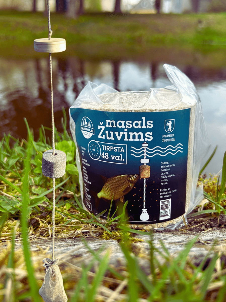 Masals žuvims + sistemėlė – pilnas viliojimo rinkinys - Masals