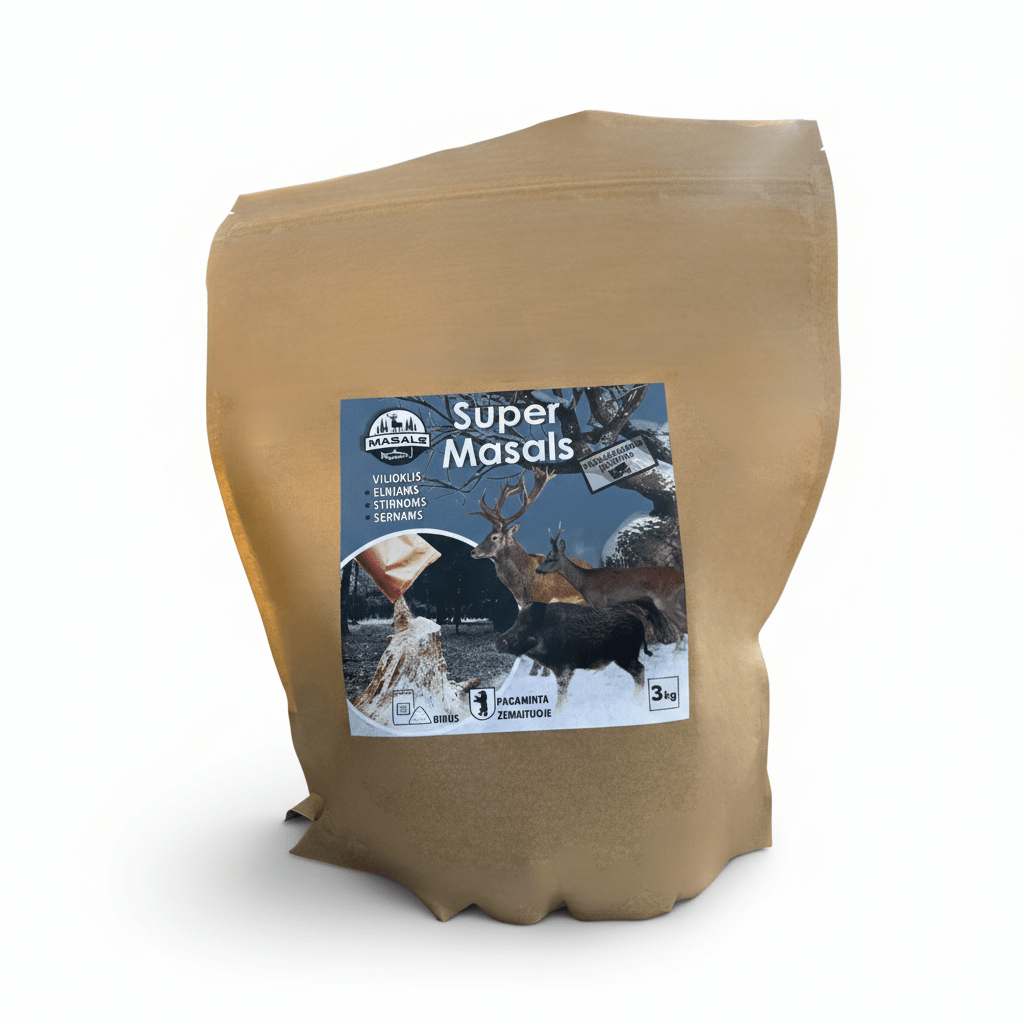 Wabik na dziki, jelenie i sarny – SuperMasals, 3 kg - Masals PL